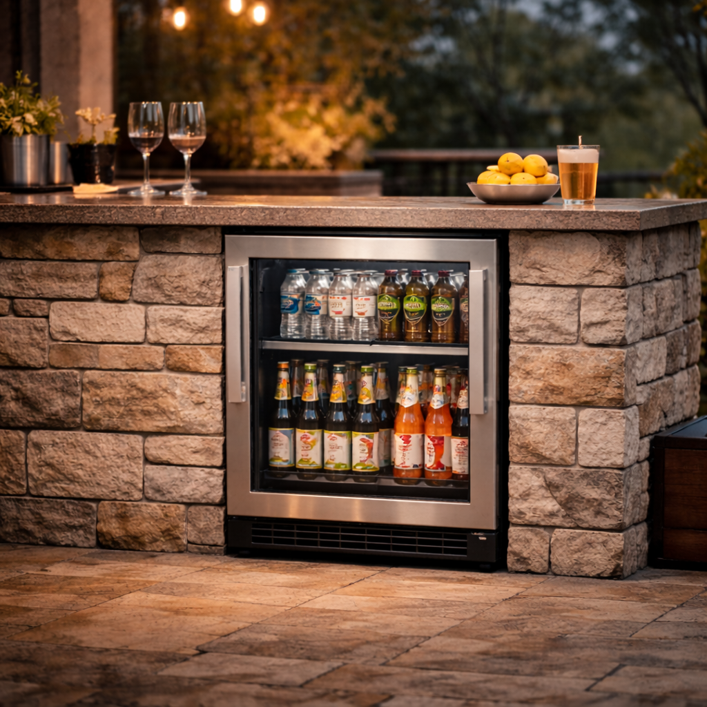Allavino 24” Built-In Outdoor Beverage Refrigerator