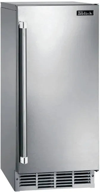 Perlick 15 inch built-in outdoor cubelet ice maker stainless steel